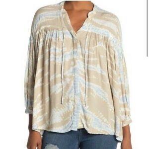 Young Fabulous & Broke Tie Dye Blouse